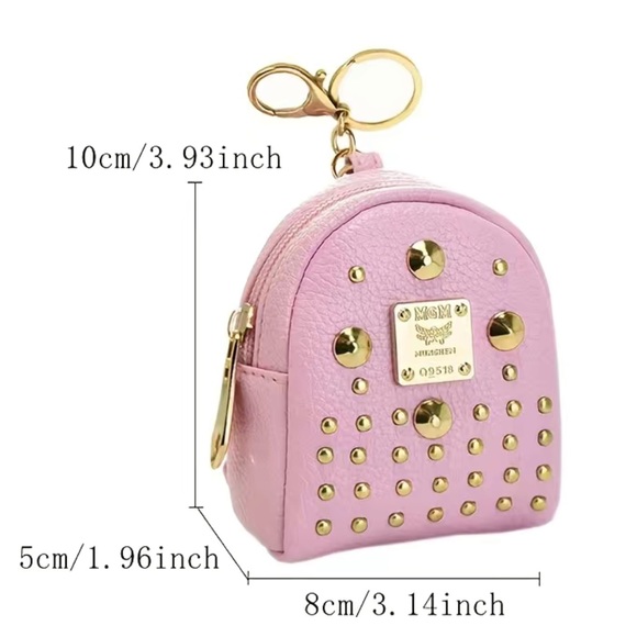 Many colors LargeBag Charm Keychain Coin Purse - Picture 7 of 10